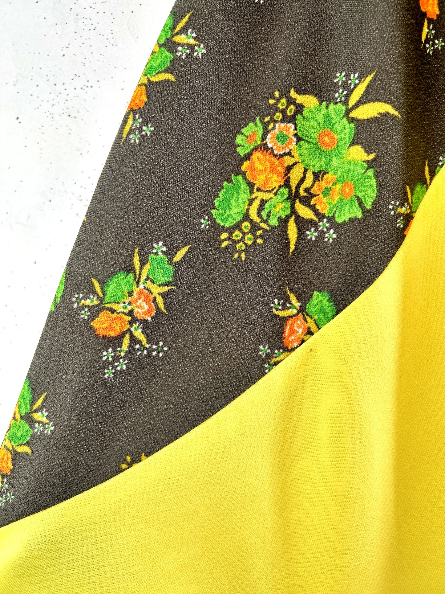 '70sVintage Escargot Patchwork Skirt [G32919]
