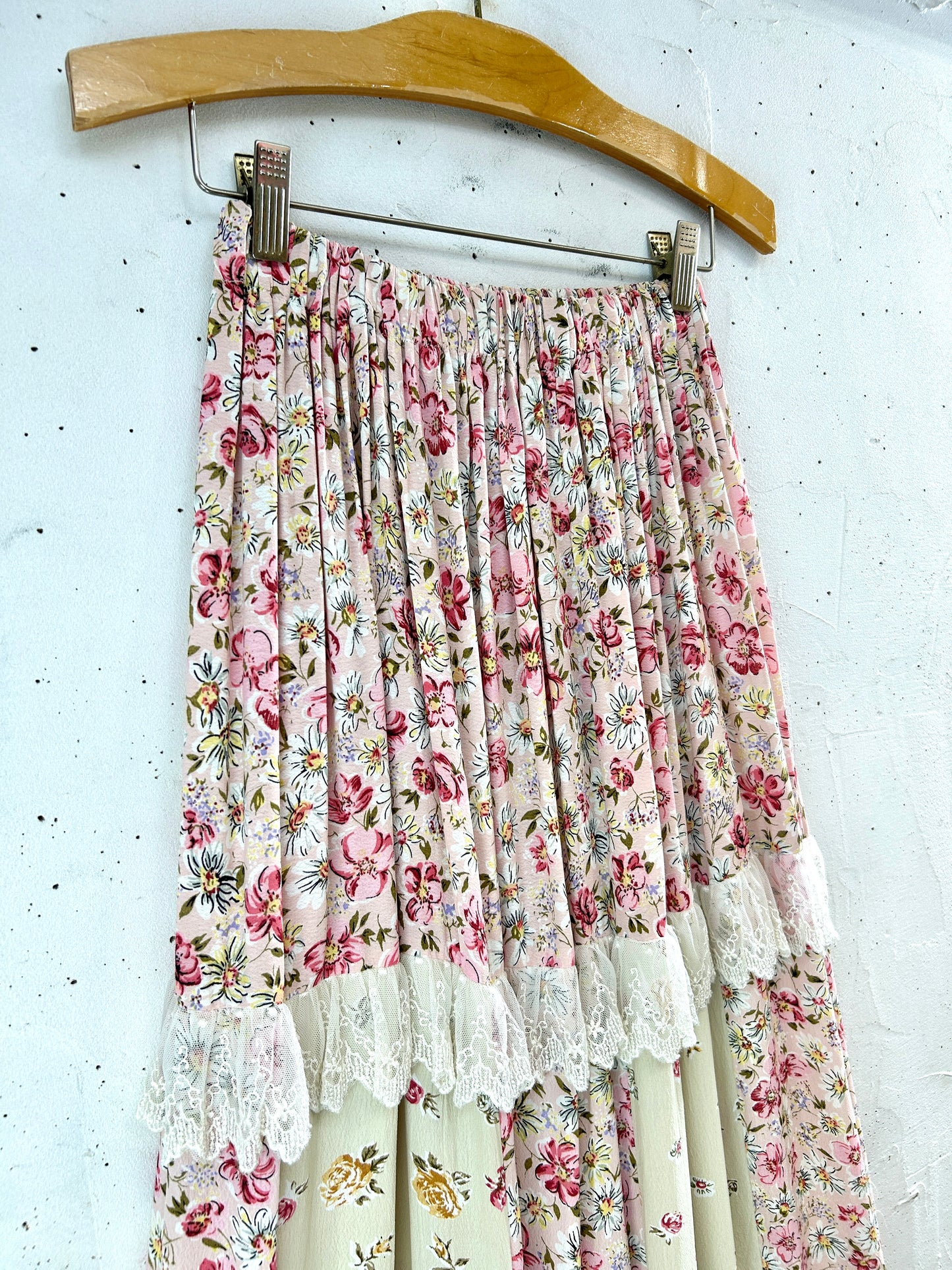 Vintage Tiered Skirt  [F32844]