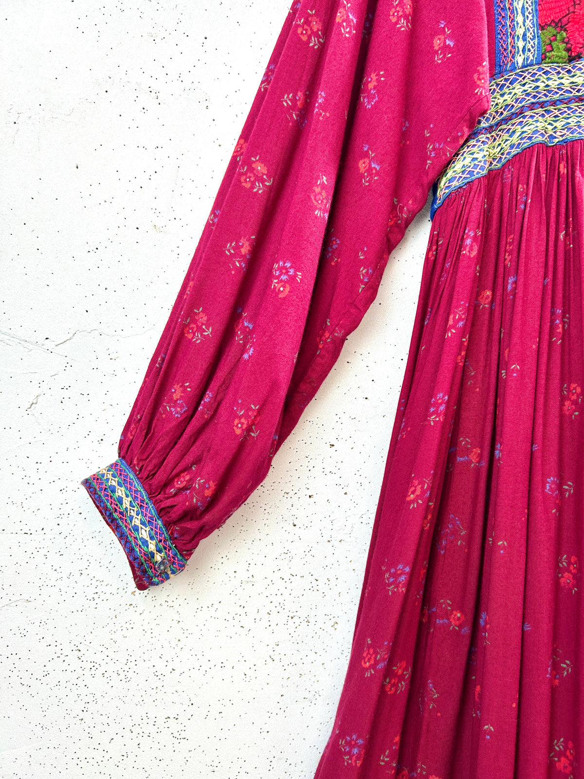 ’70s Vintage Afghanistan Dress [I33920]