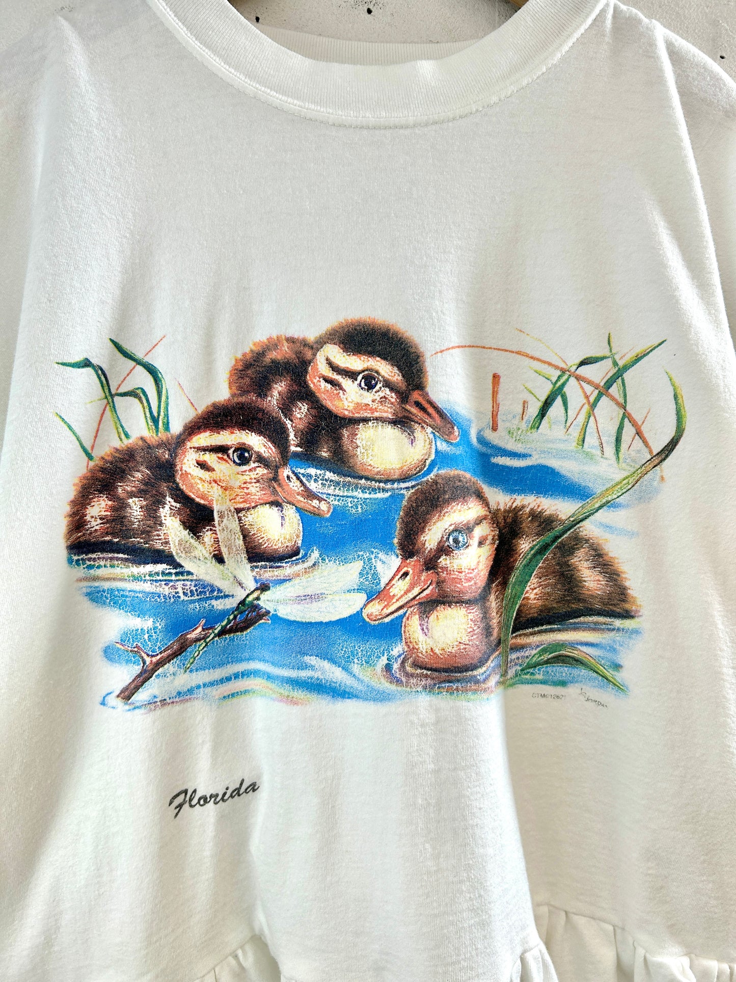 Vintage T Shirt 〜Funny dot CRAZY〜 [F32685]