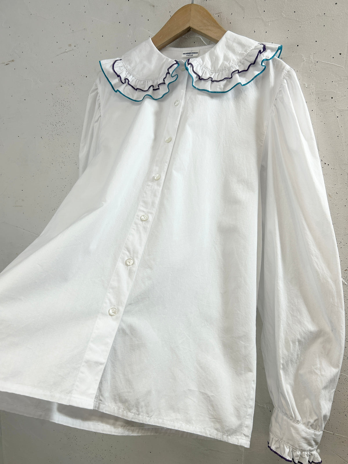 Vintage White Blouse [I33985]
