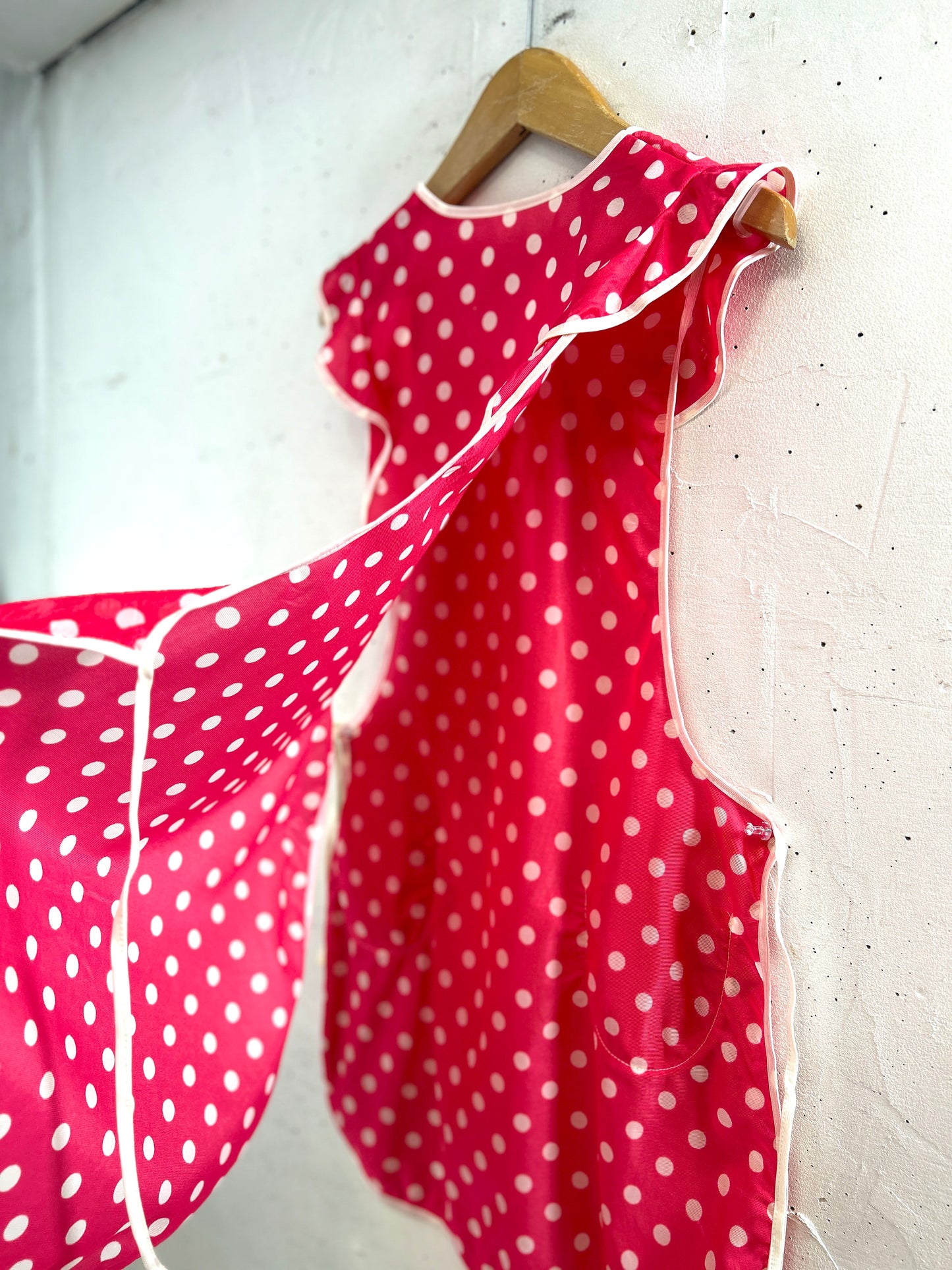 Vintage Dot Apron [A31406]