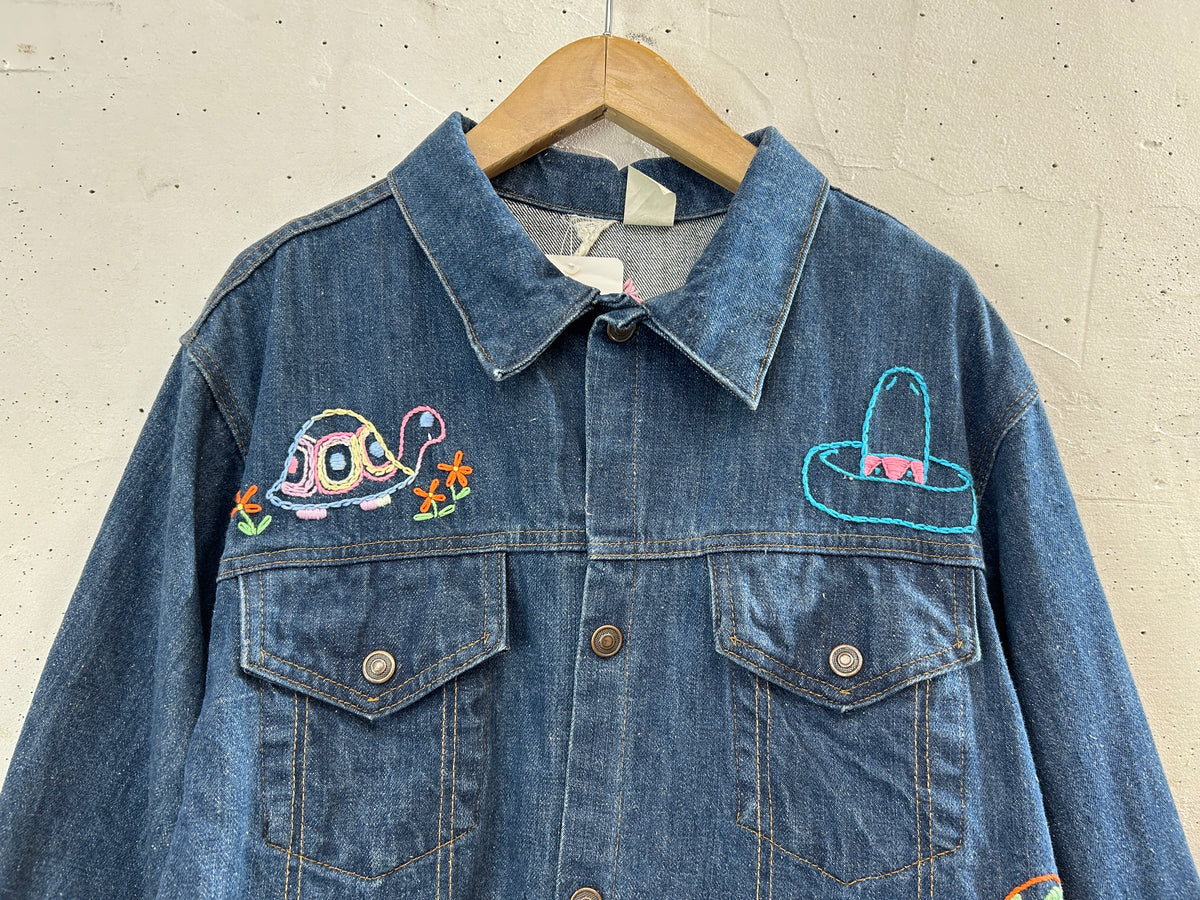 '70s Vintage Denim Jacket [I34032]