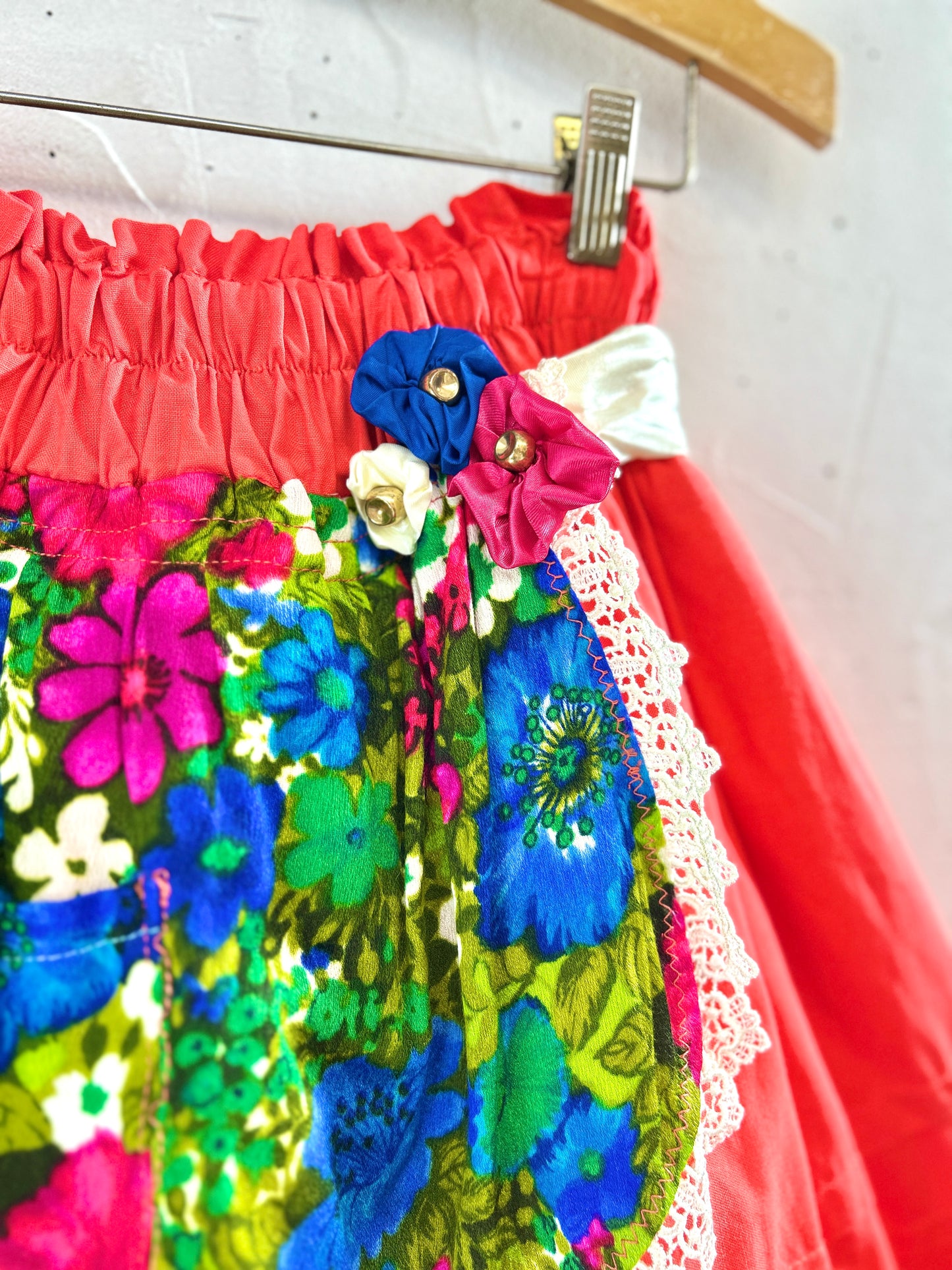 Vintage Tiered Skirt [J30647]