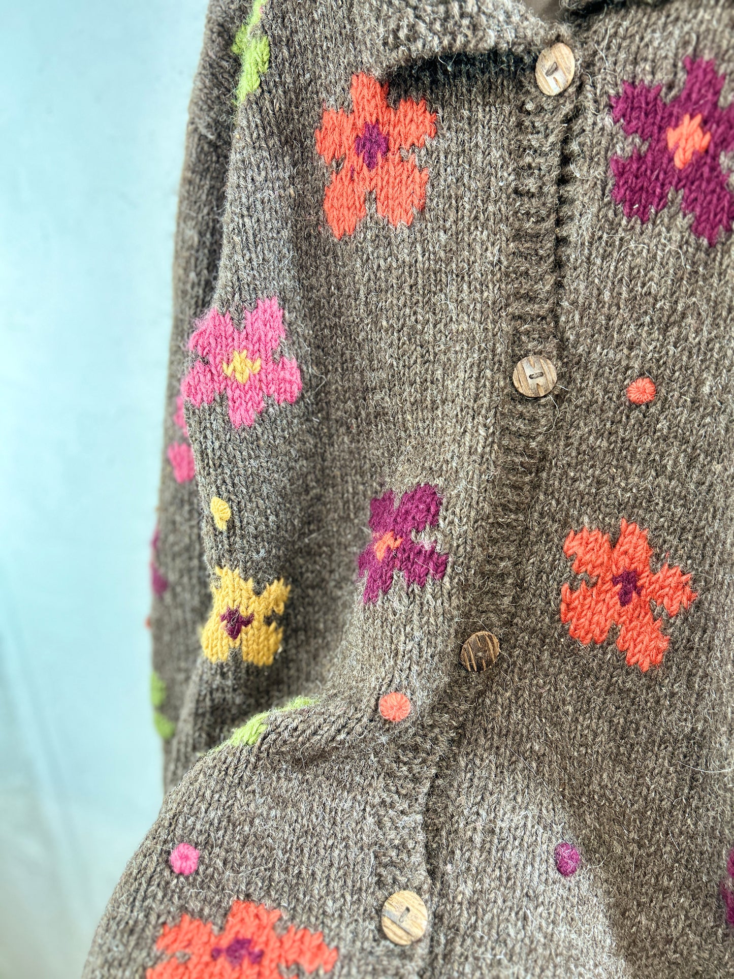 Vintage Knit Cardigan 〜PACHAMAMA〜 [K30855]