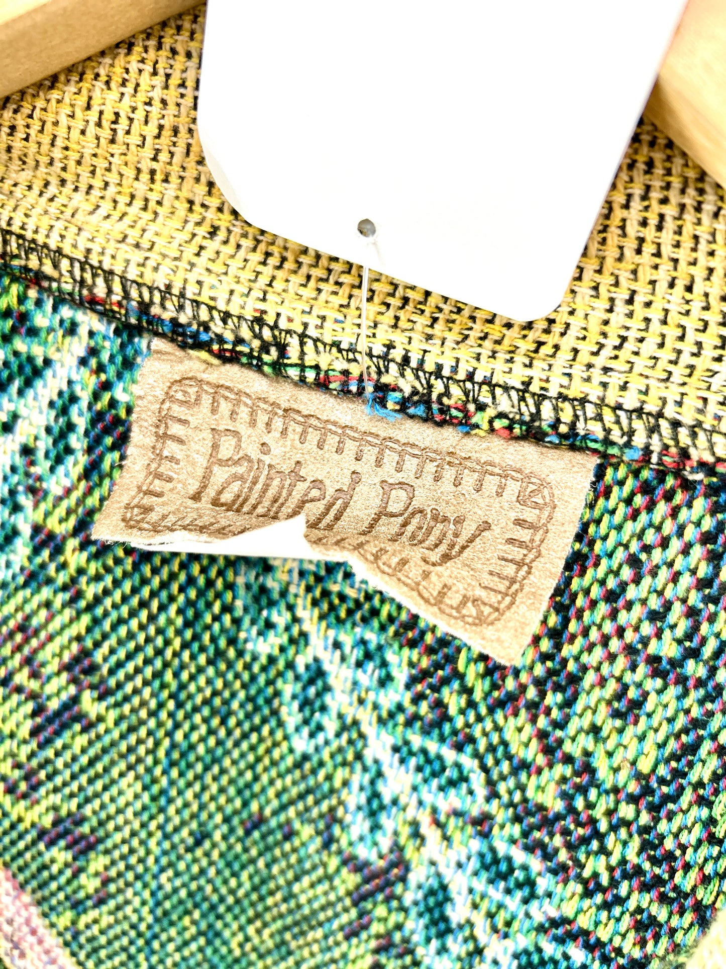 Vintage Rug Jacket 〜Painted Pony〜MADE IN USA [J30489]