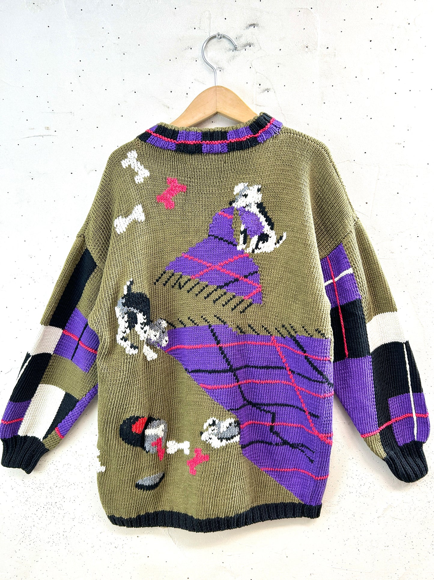 Vintage Cotton Hand Knit Sweater 〜BEREK〜 [L30998]