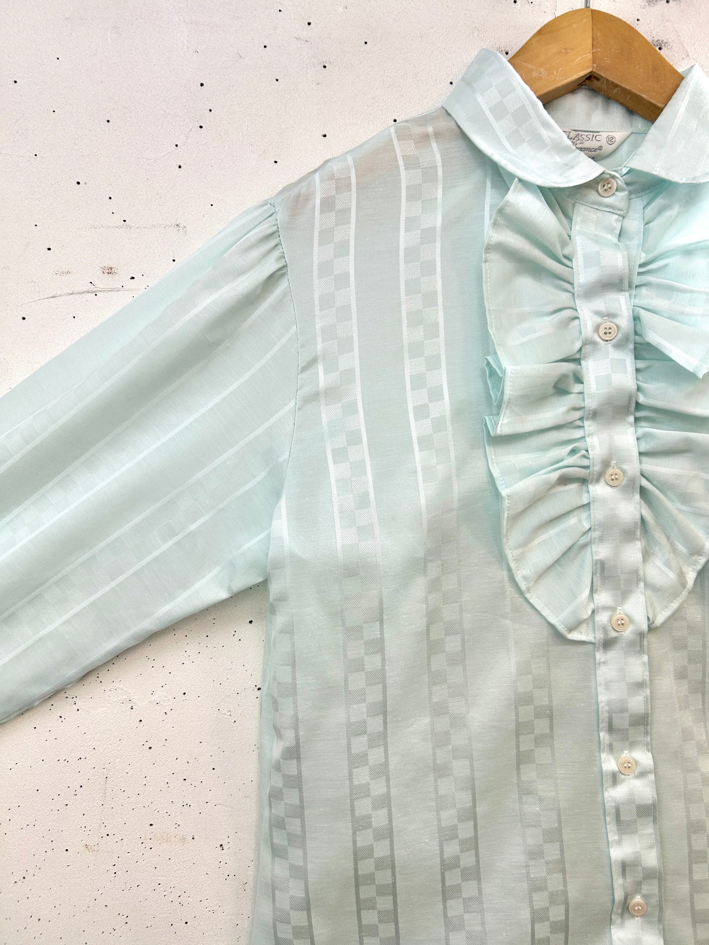 Vintage Blouse MADE IN USA [H33534]