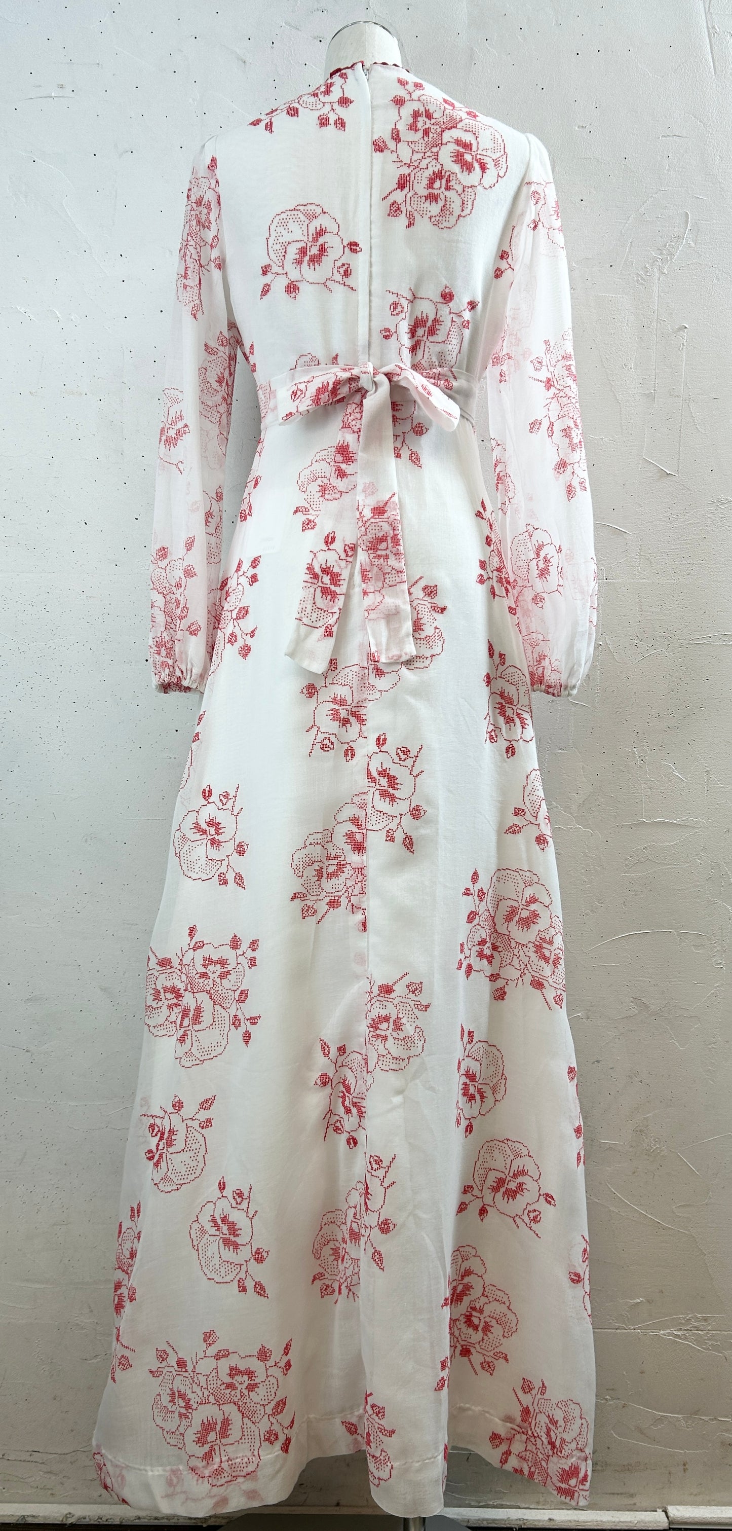 '70s Vintage Dress 〜Montgomery WARD〜 [J30638]