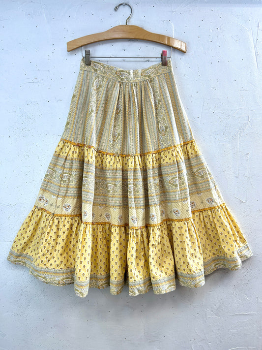 Vintage Tiered Skirt [H33536]