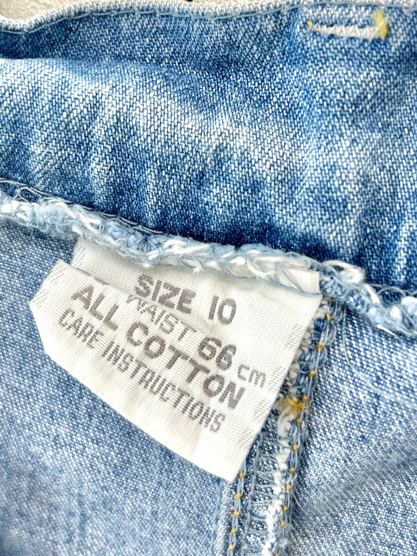 Vintage Denim Skirt MADE IN AUSTRALIA [J30669]