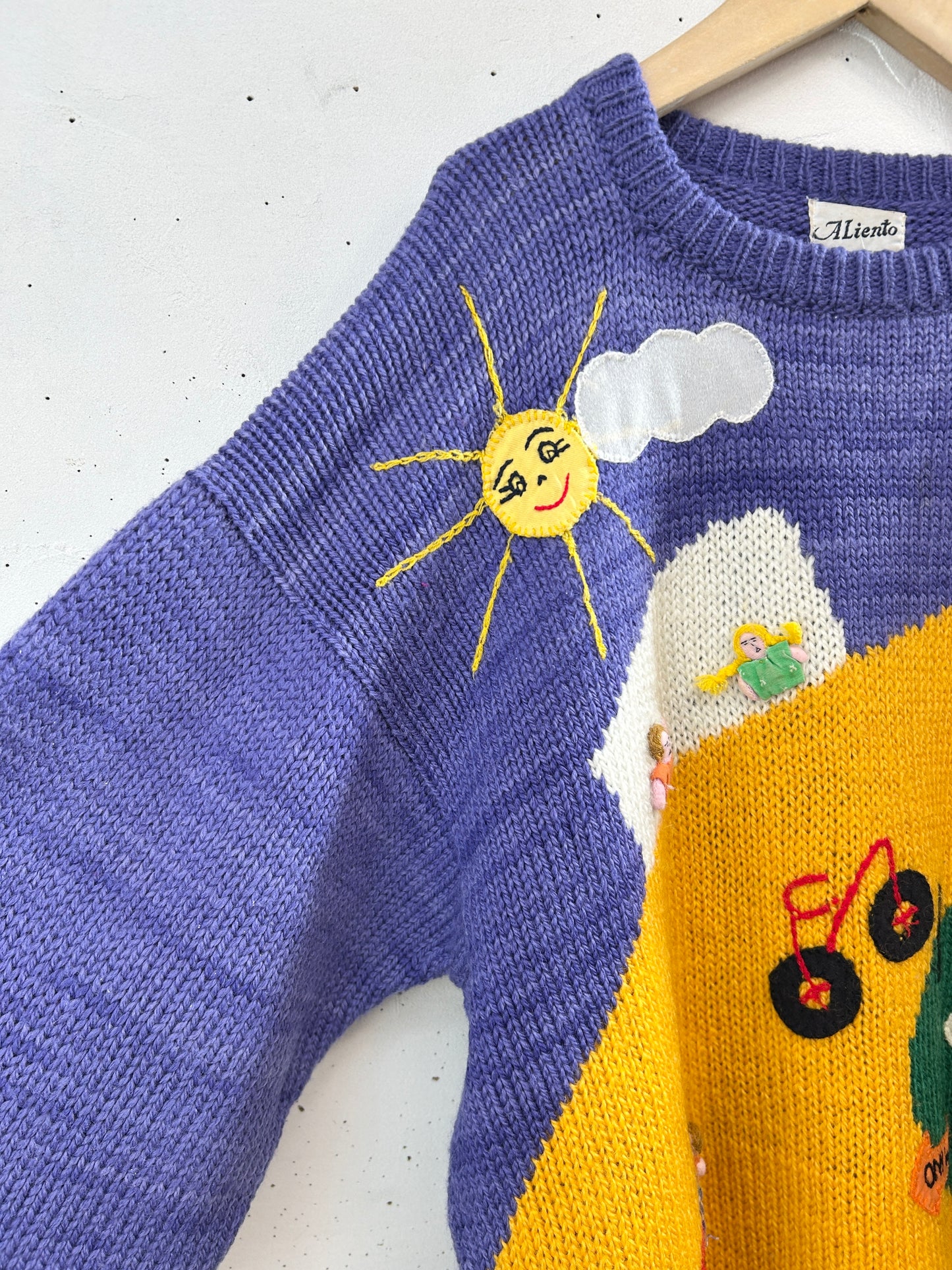 Vintage Hand Knit Sweater 〜MADE IN PERU〜 [A31229]