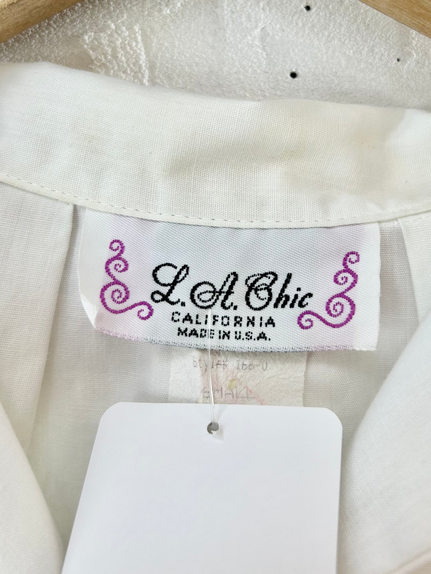 Vintage Blouse MADE IN USA [G30664]