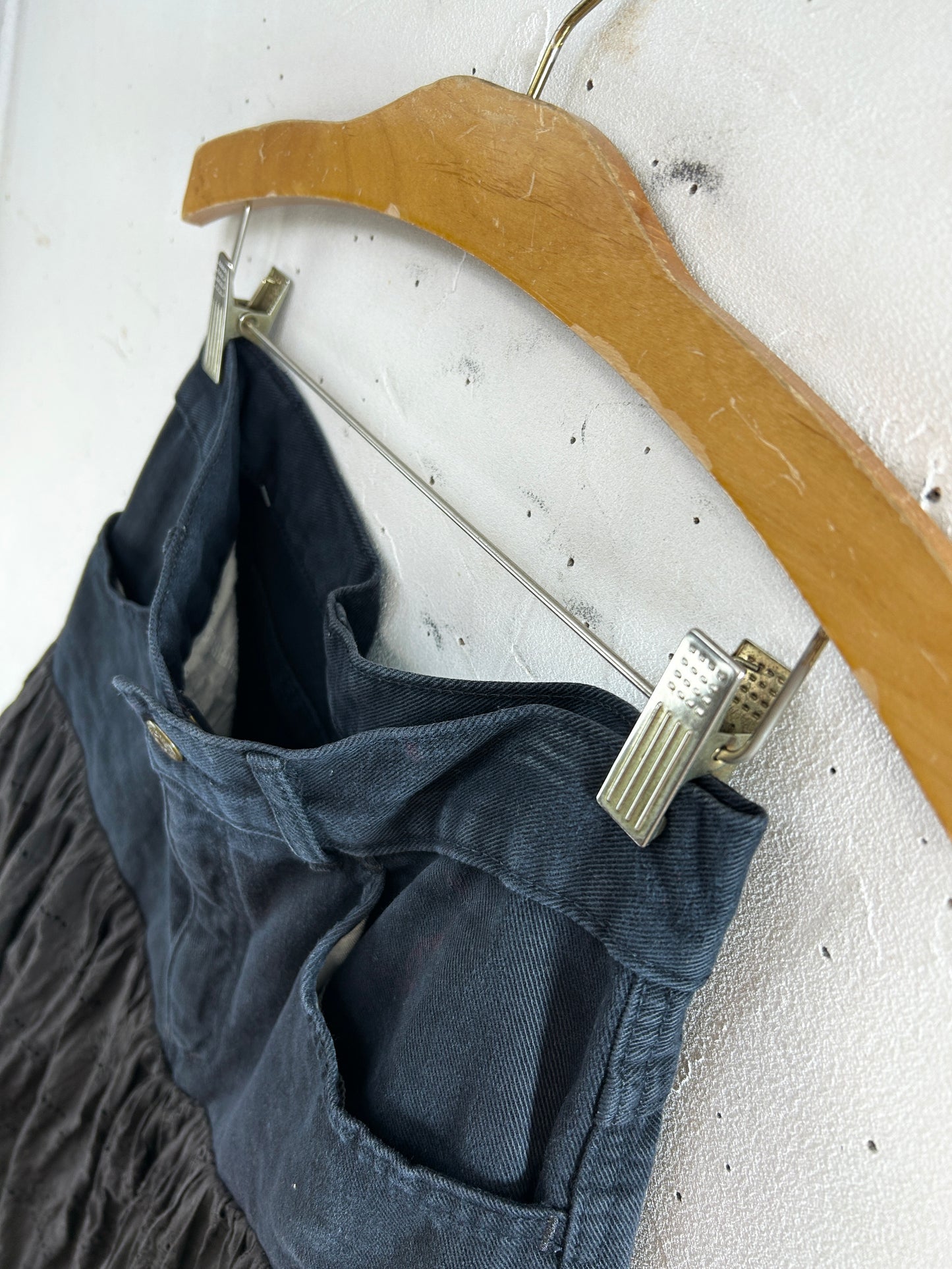 Vintage Denim Skirt  [F32763]