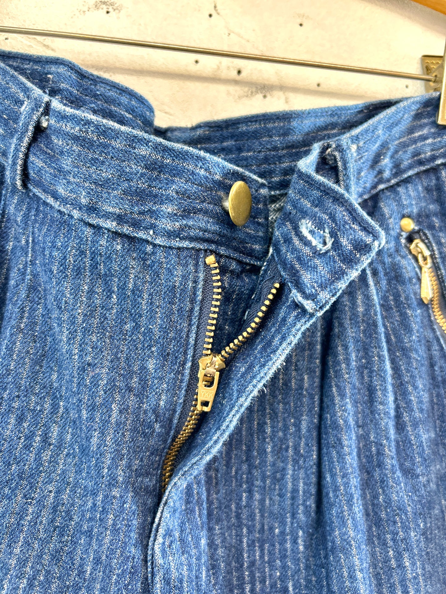 Vintage Denim Stripe Pants  [A31316]