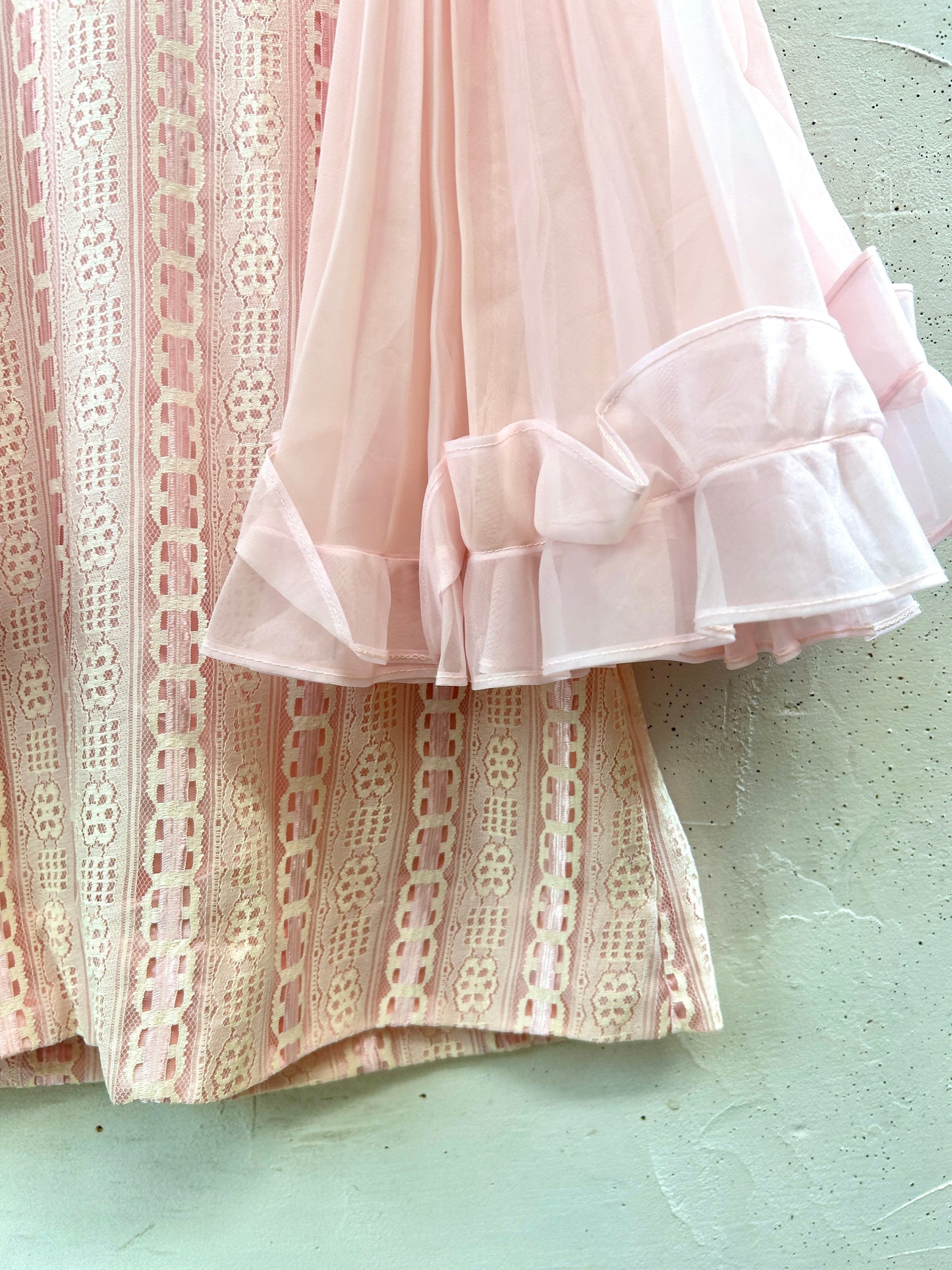60s Vintage Lace Top [H33368]