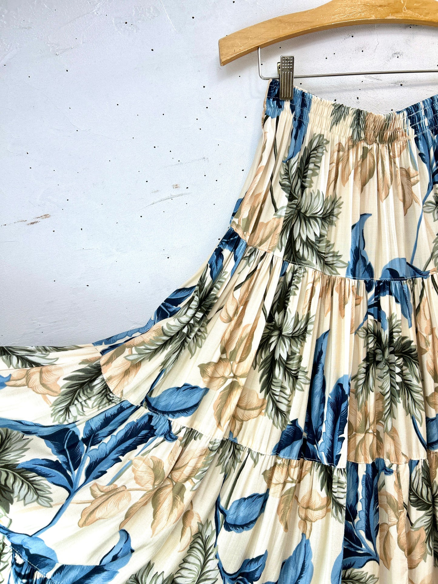 Vintage Tiered Skirt MADE IN GUATEMALA [B31531]