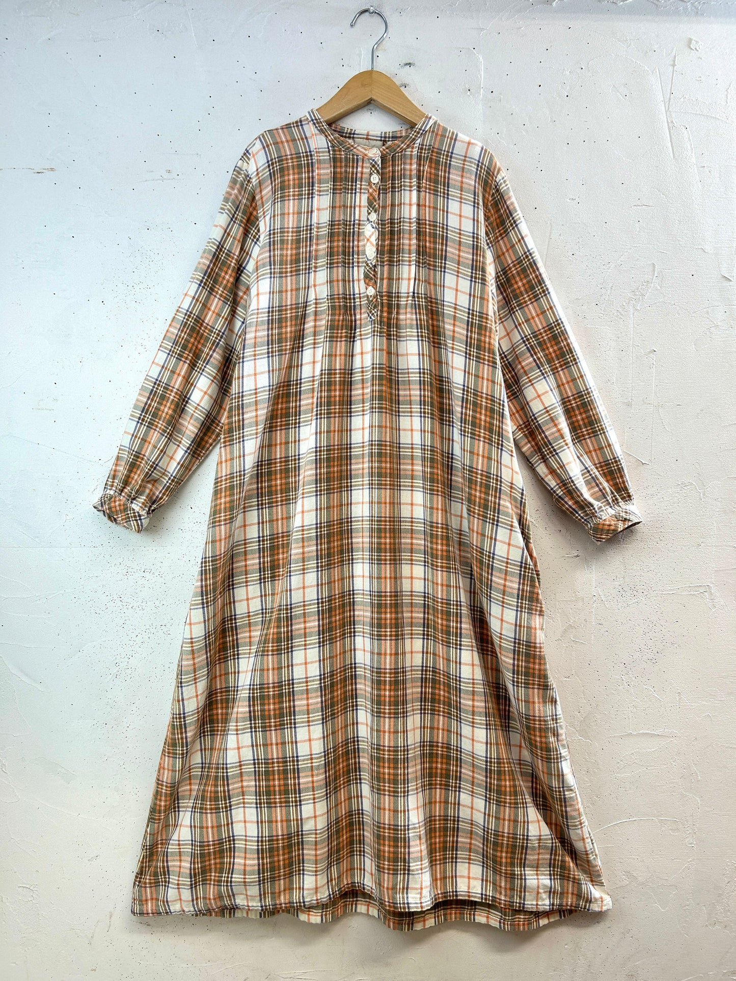 Vintage Plaid Dress 〜L.L.Bean〜 [H33643]