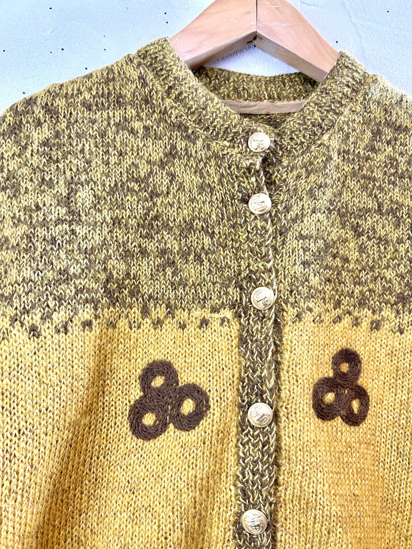 Vintage knit Cardigan [I30335]