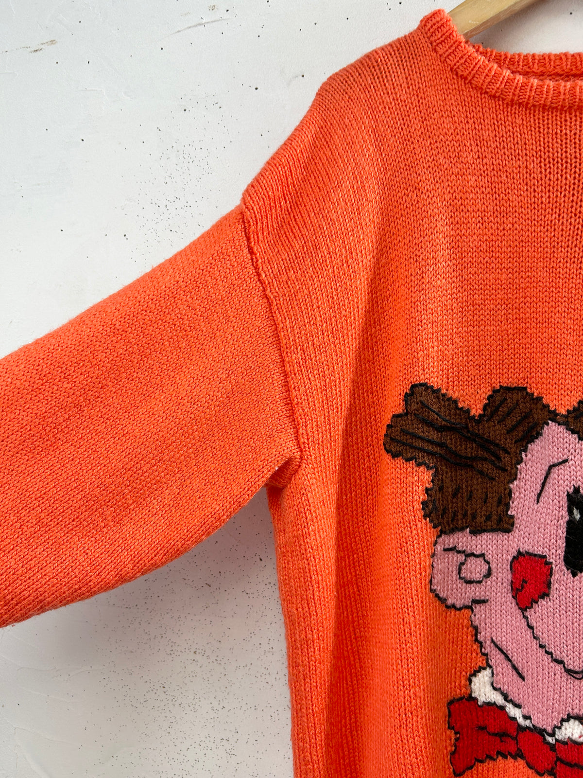 Vintage Hand Knit Sweater [J34081]
