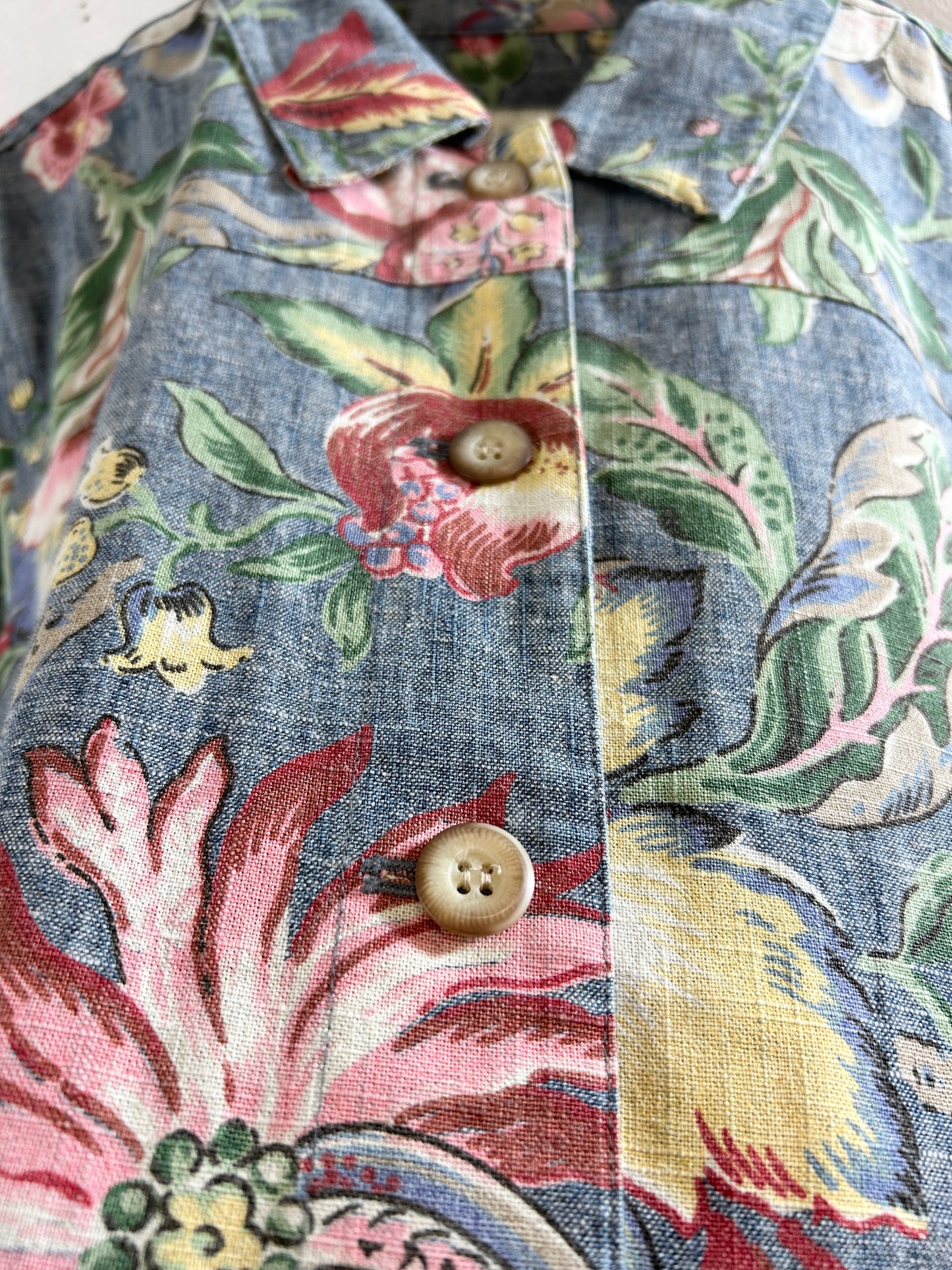 Vintage Linen Jacket [I30986]
