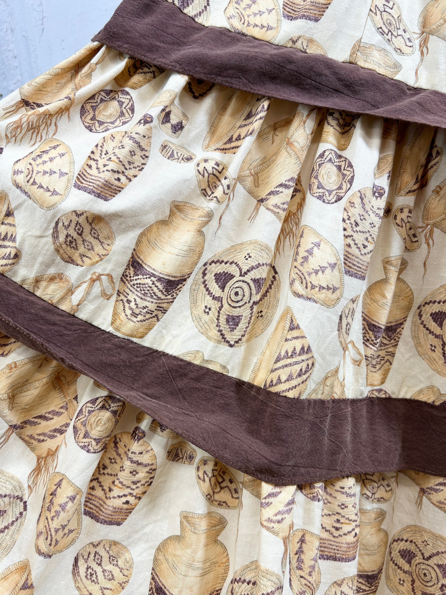 Vintage Tiered Skirt 〜LONGHORN〜 [G33281]