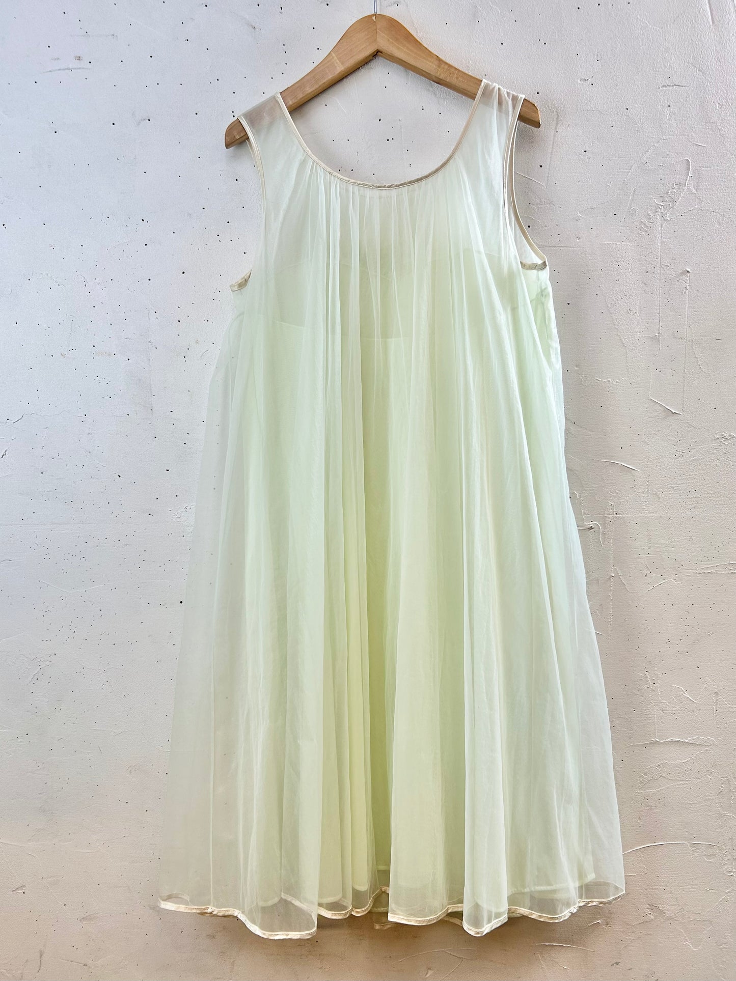 '70s Vintage Lingerie Dress MADE IN USA [G30677]