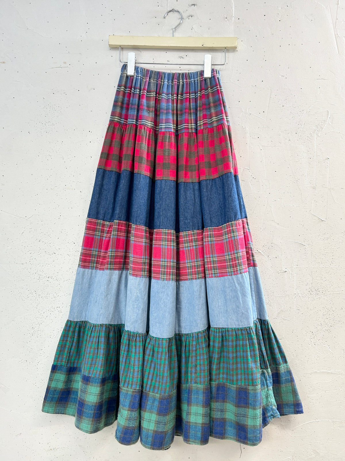 Vintage Tiered Skirt [I33893]