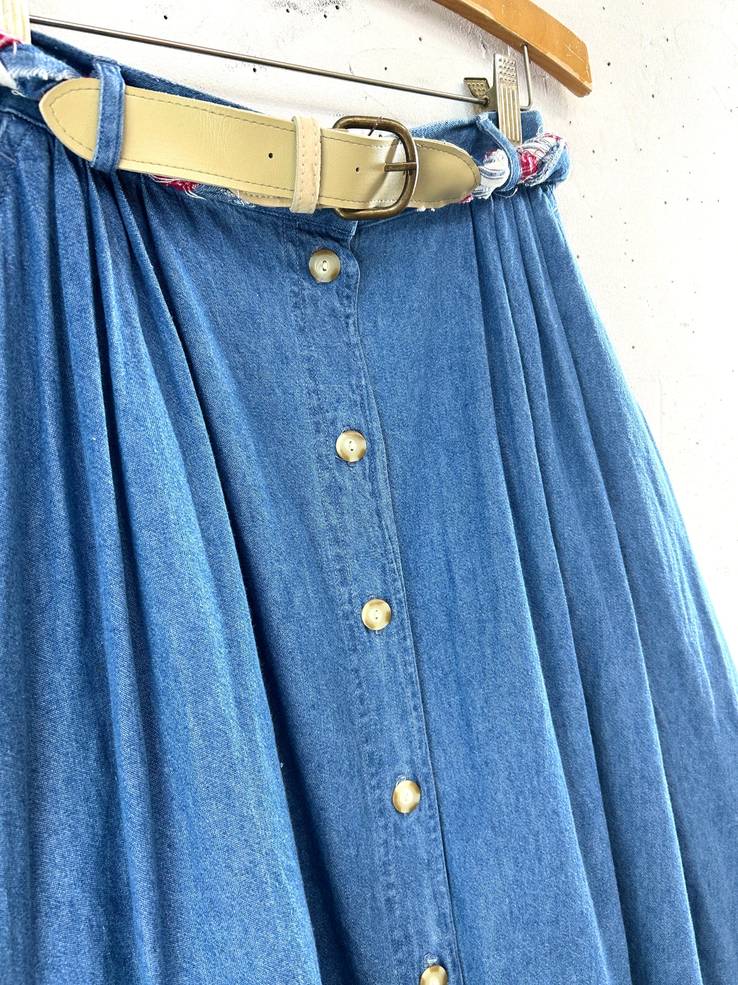 Vintage Denim Skirt 〜SUSAN BRISTOL〜 [H33508]