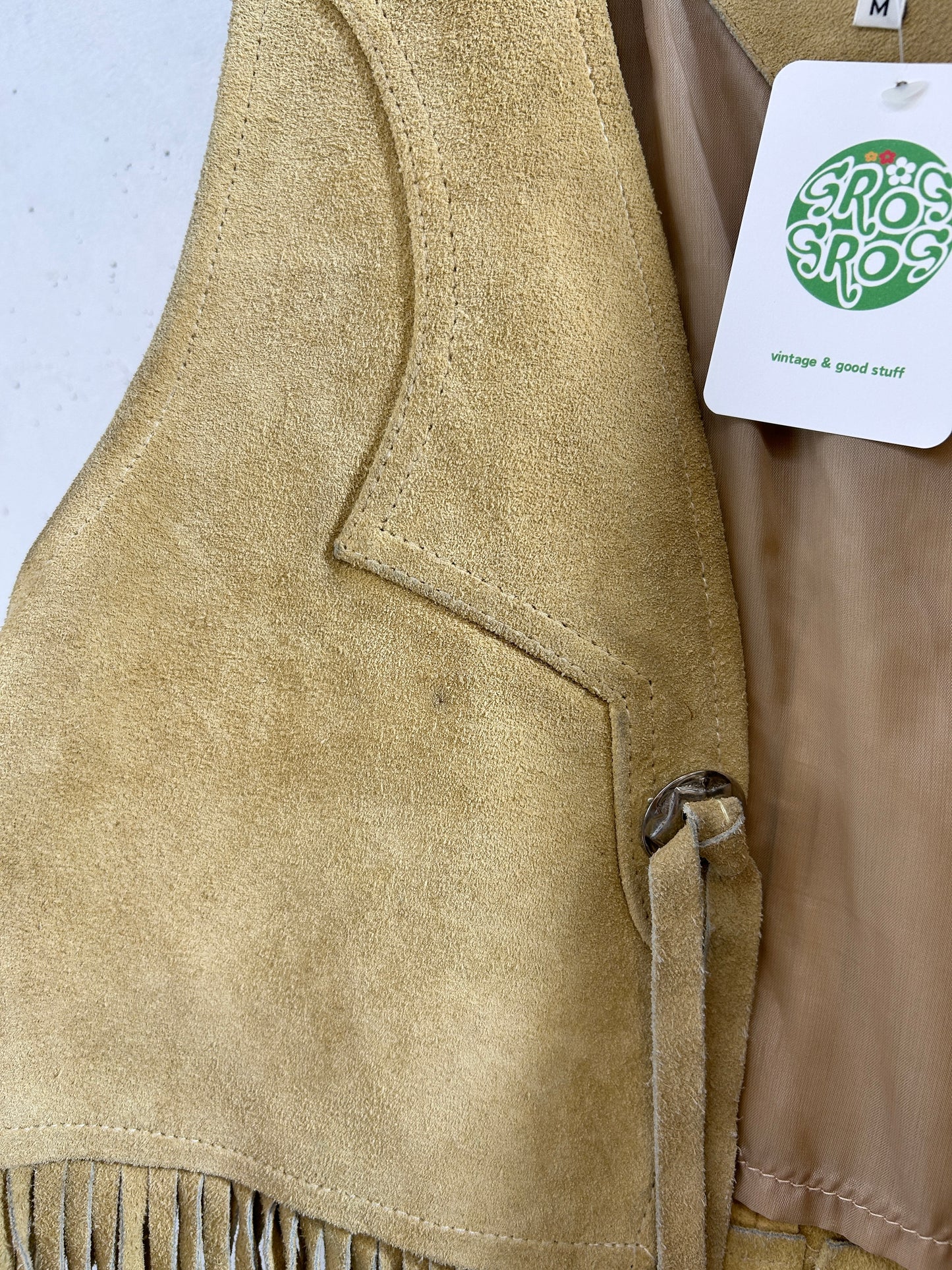 Vintage Leather Vest [H30919]