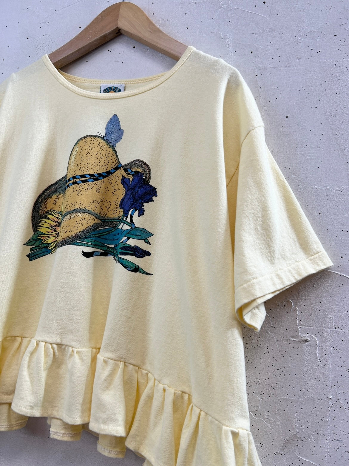 Vintage T Shirt 〜Funny dot CRAZY〜 [E32266]