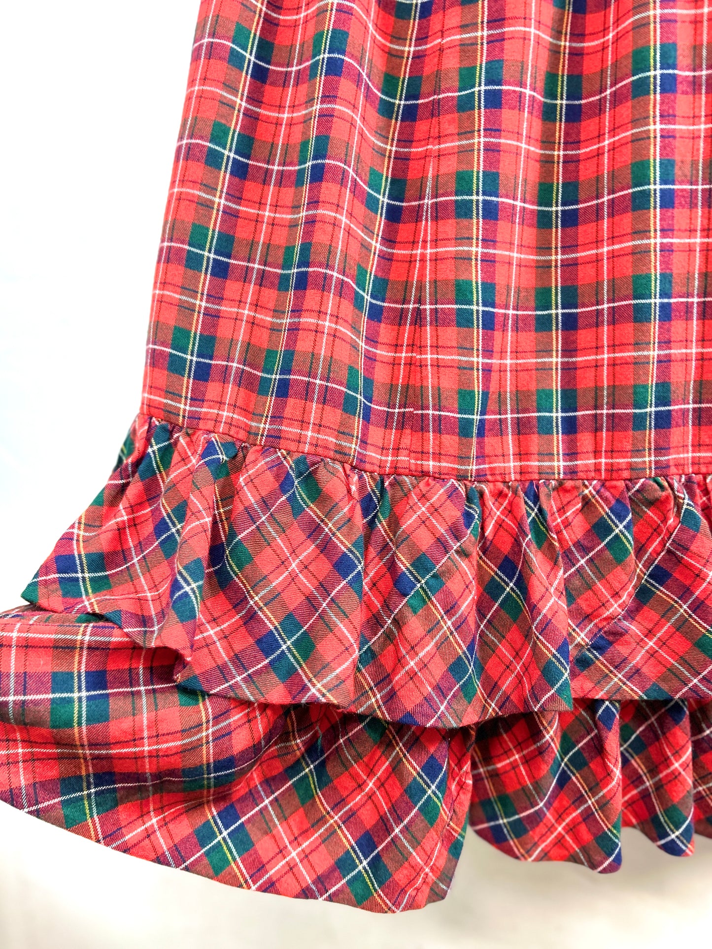 Vintage Plaid Skirt   [L31089]