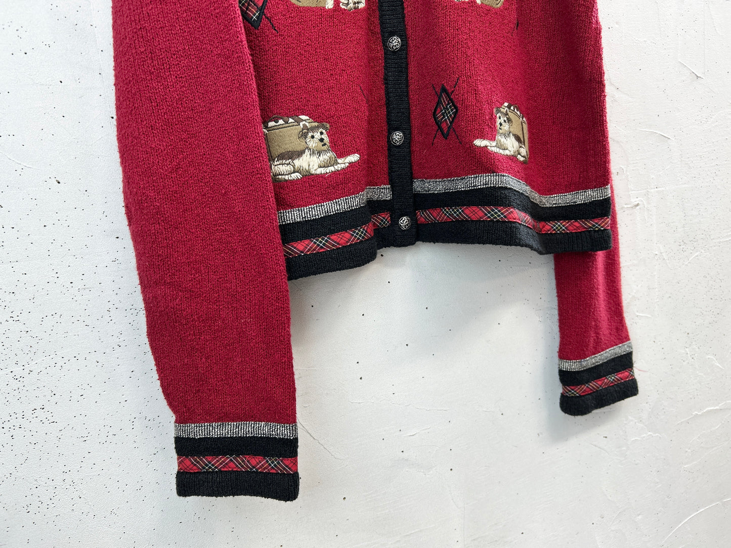 Vintage Knit Cardigan [A31414]