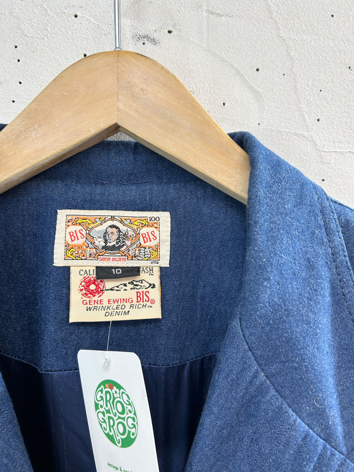 Vintage Denim Jacket 〜BIS〜 [J32437]