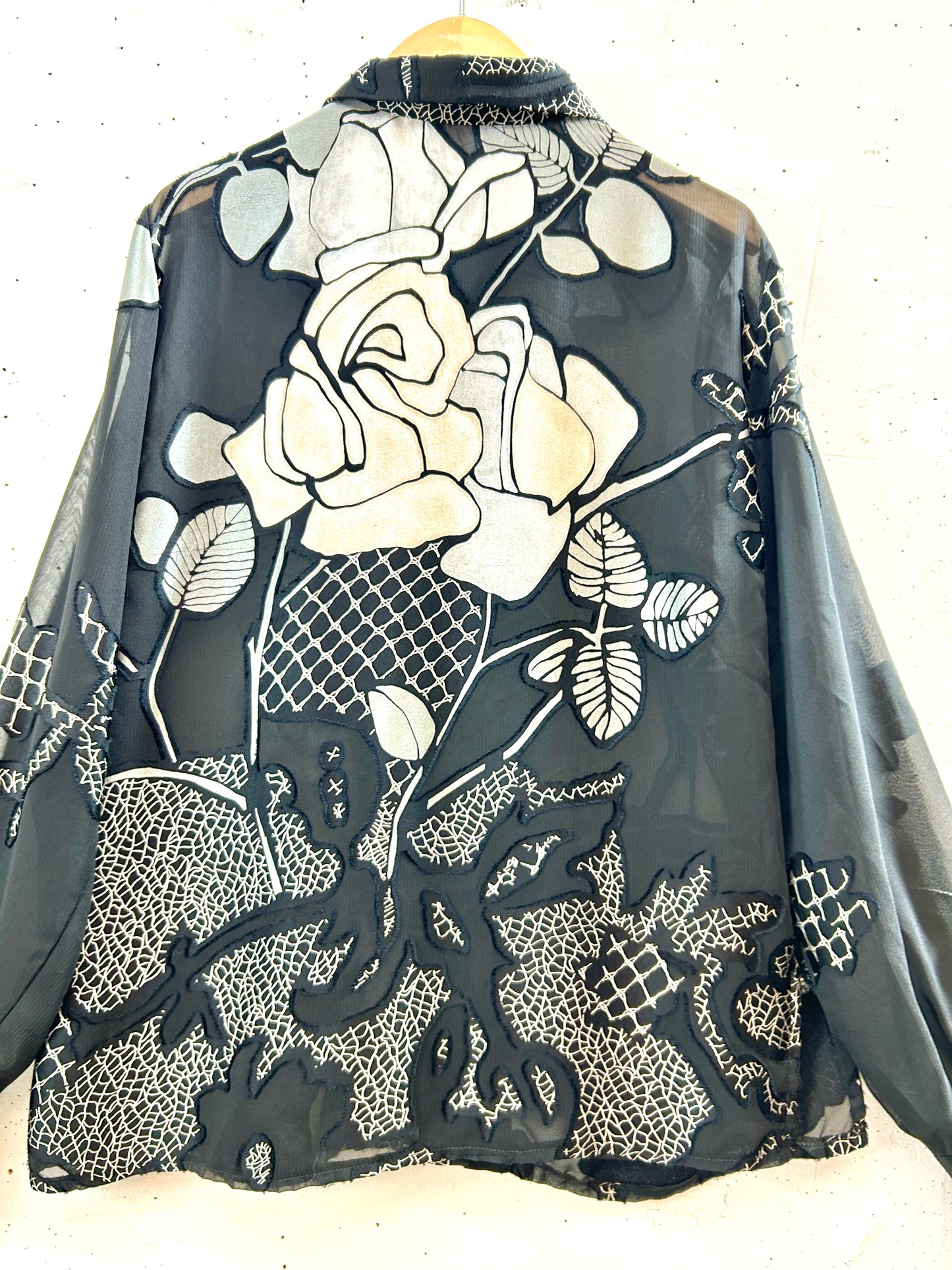 Vintage Sheer Blouse [I30369]