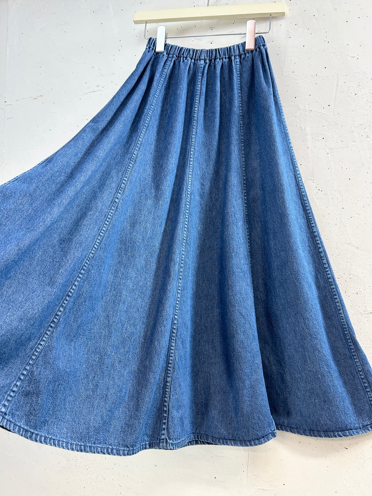 Vintage Denim Skirt [I33816]