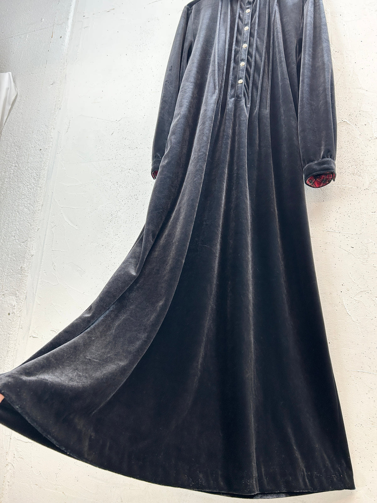 Vintage Velours Dress 〜MADE IN USA〜 [I34012]