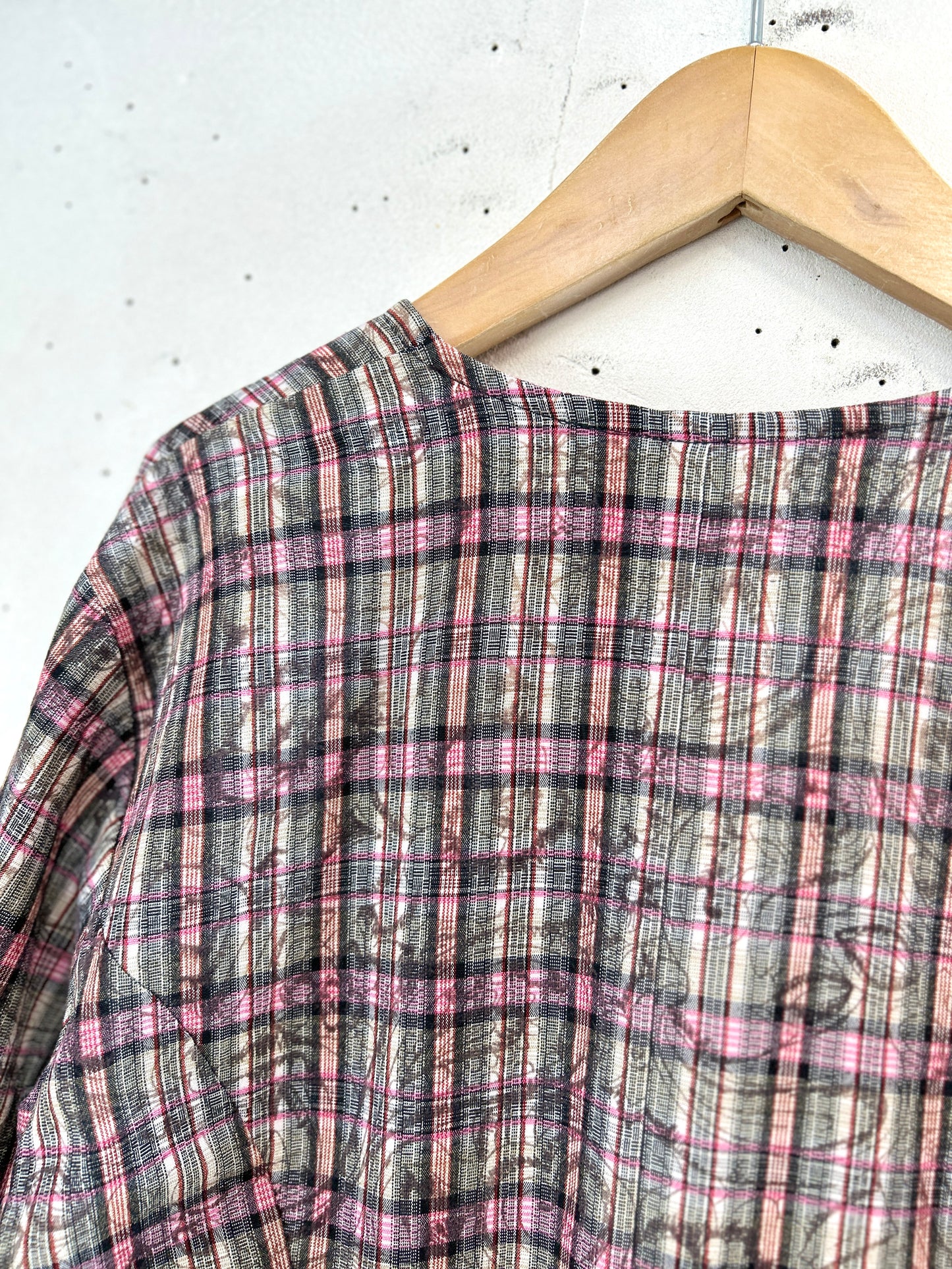 Vintage Plaid Dress [A31382]