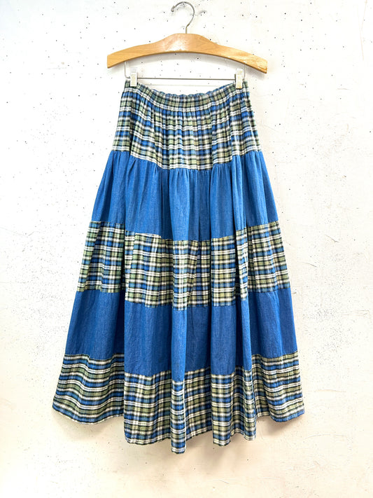 Vintage Tired Skirt [E32358]