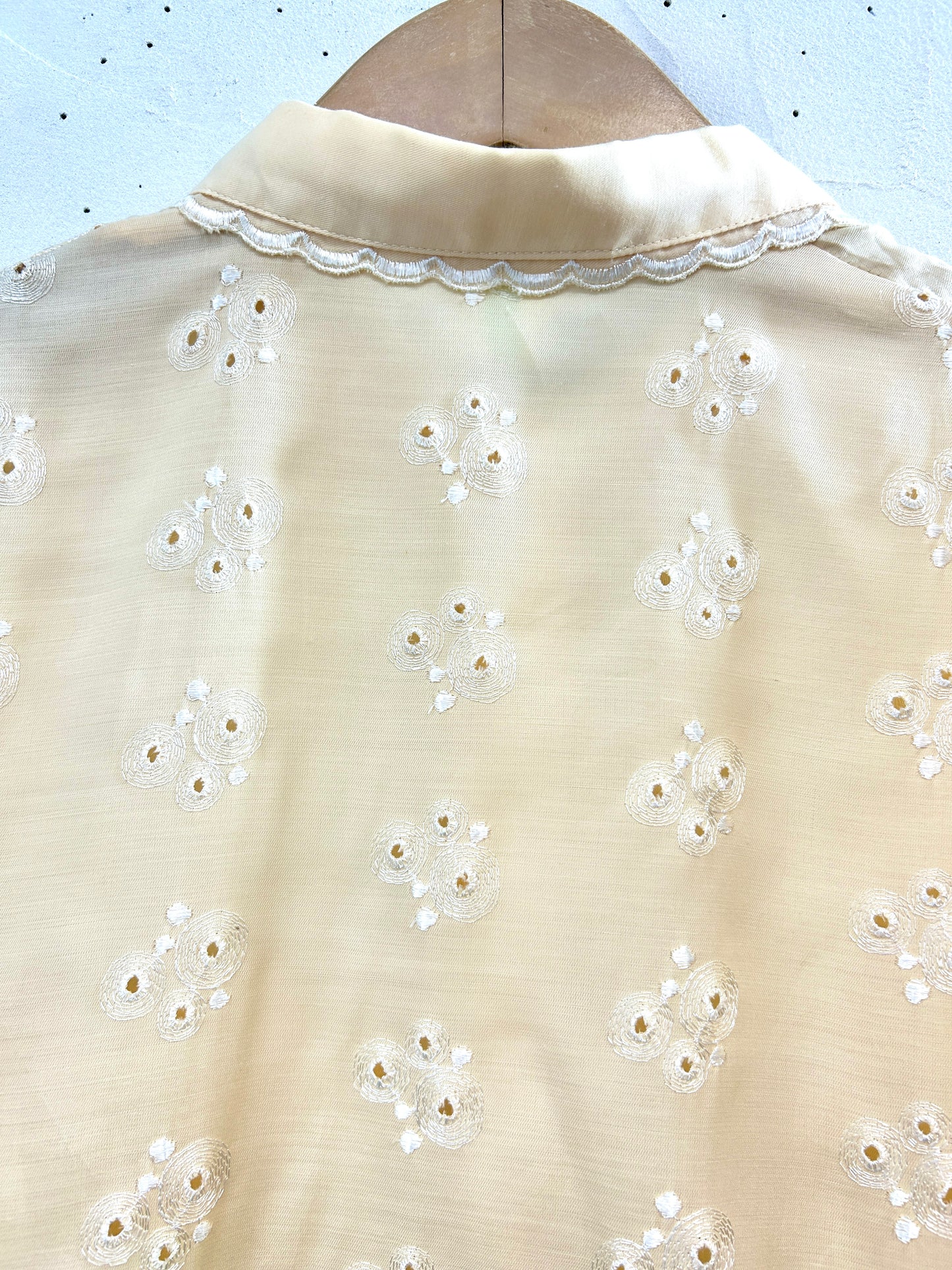 Vintage Cutwork Blouse [E32486]