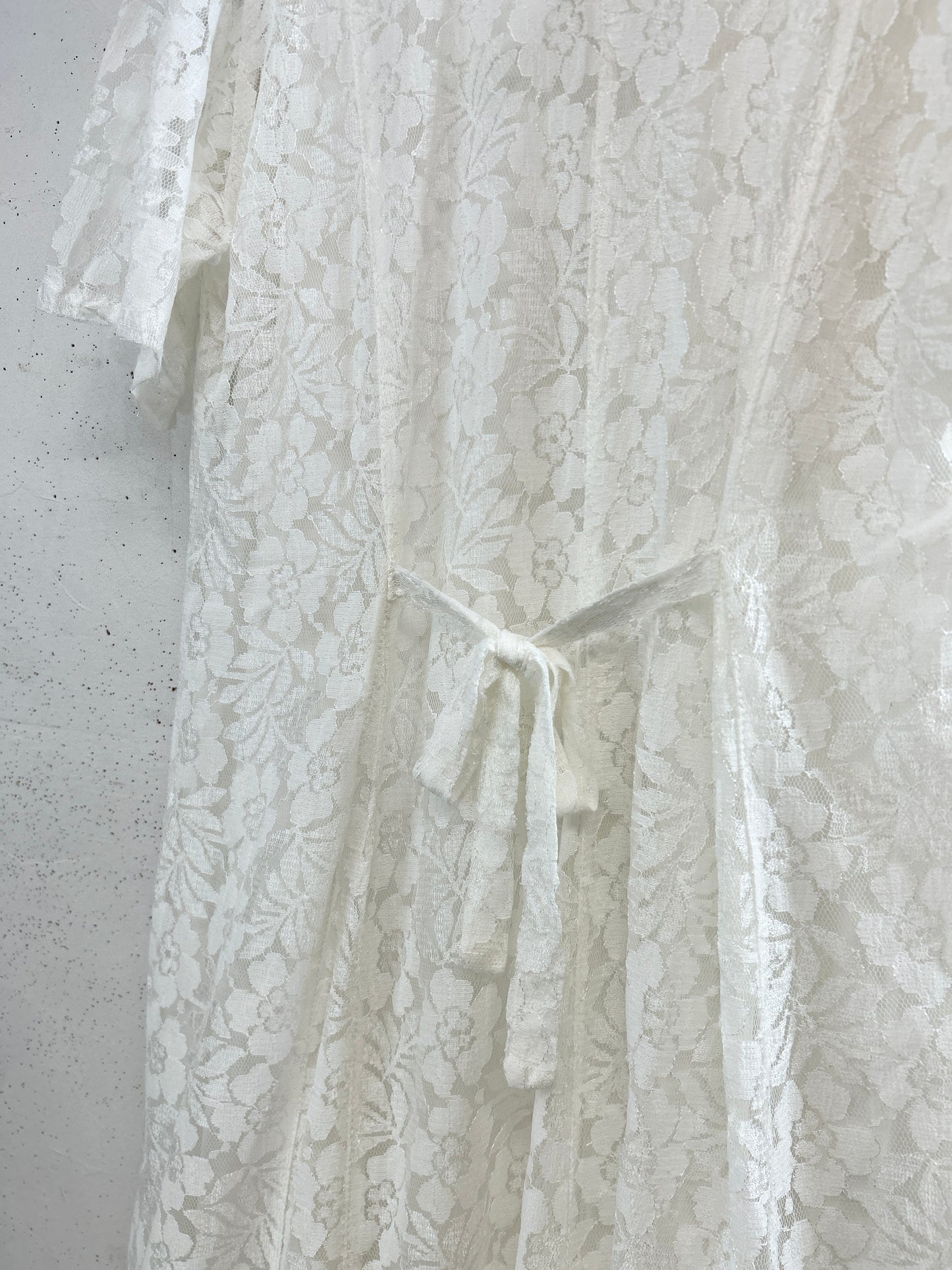 Vintage Lace Dress MADE IN INDIA [C31825]
