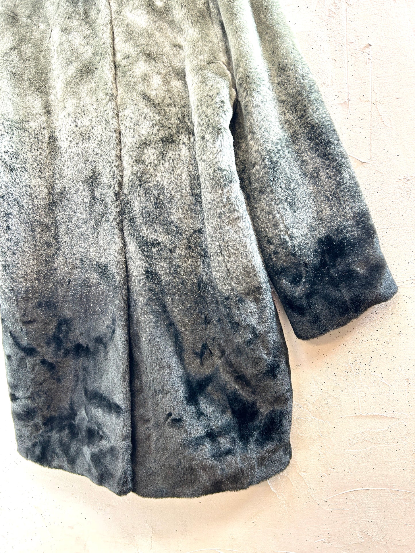 Vintage Eco Fur Coat [K30934]