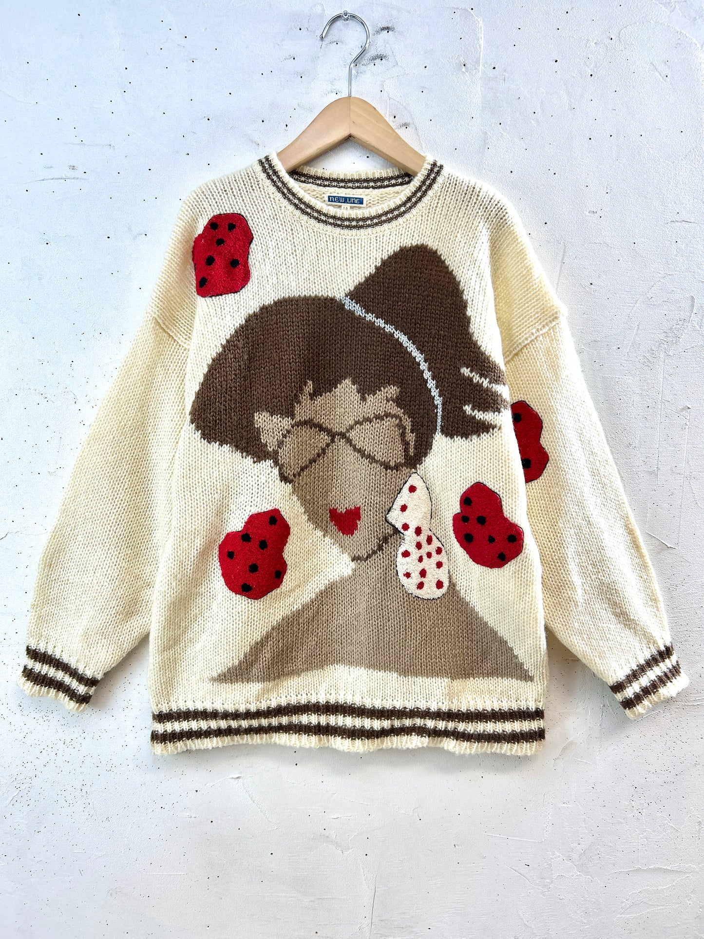 Vintage Knit Sweater  [K30791]