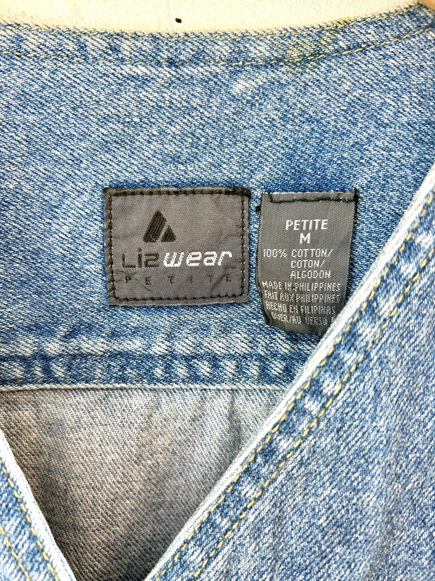 Vintage Denim Vest [H30266]