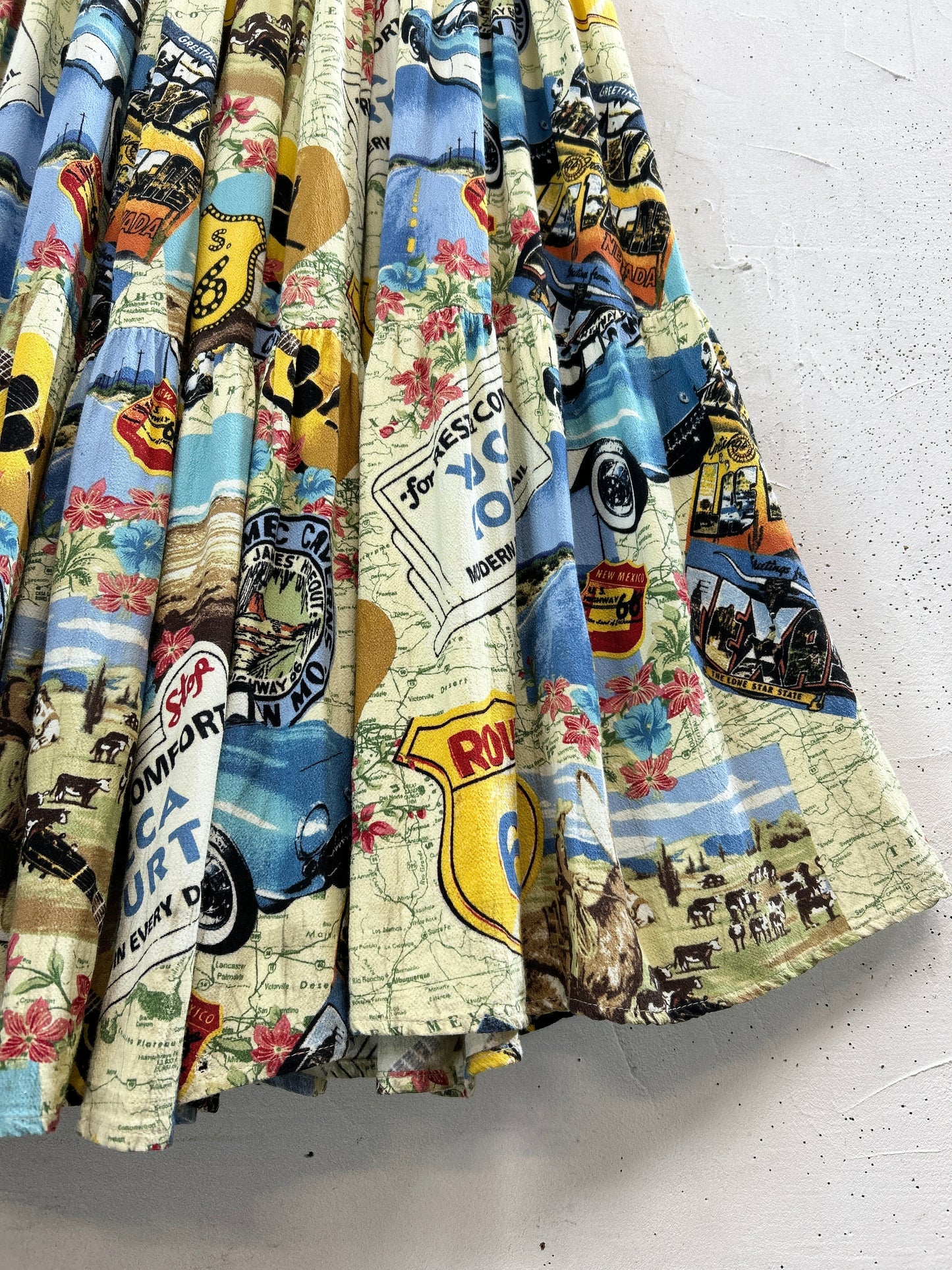 Vintage Tired Skirt [B31493]