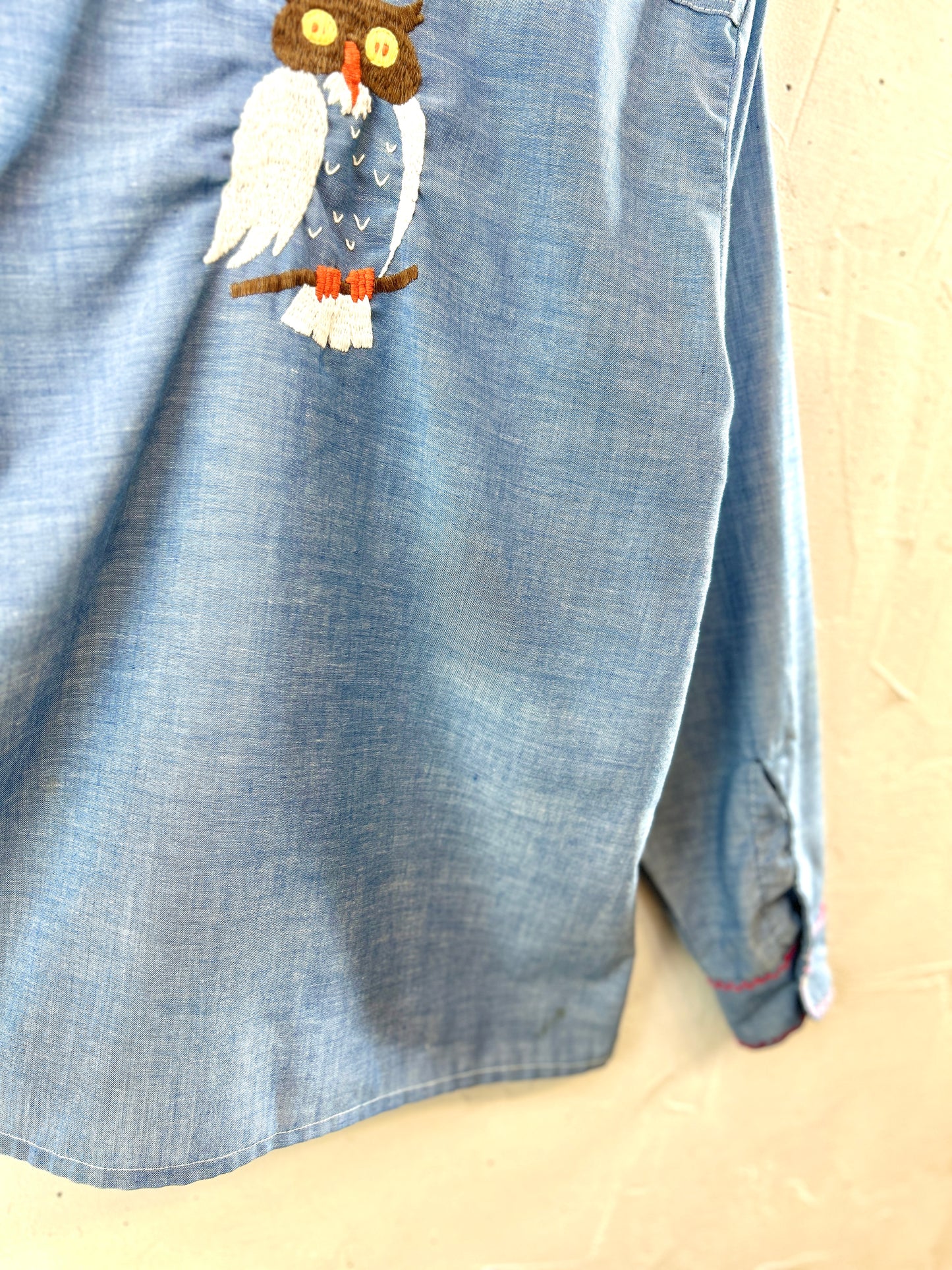 '70sVintage Chambray Shirt [H30980]