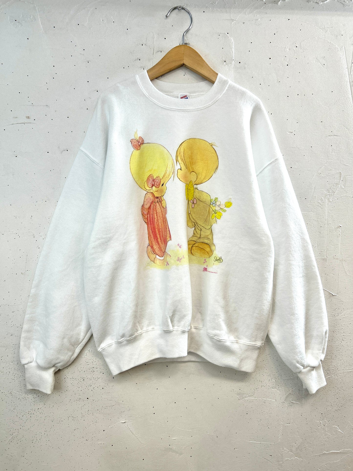 Vintage Precious Moments Sweat MADE IN USA [A31381]