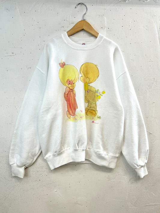 Vintage Precious Moments Sweat MADE IN USA [A31381]