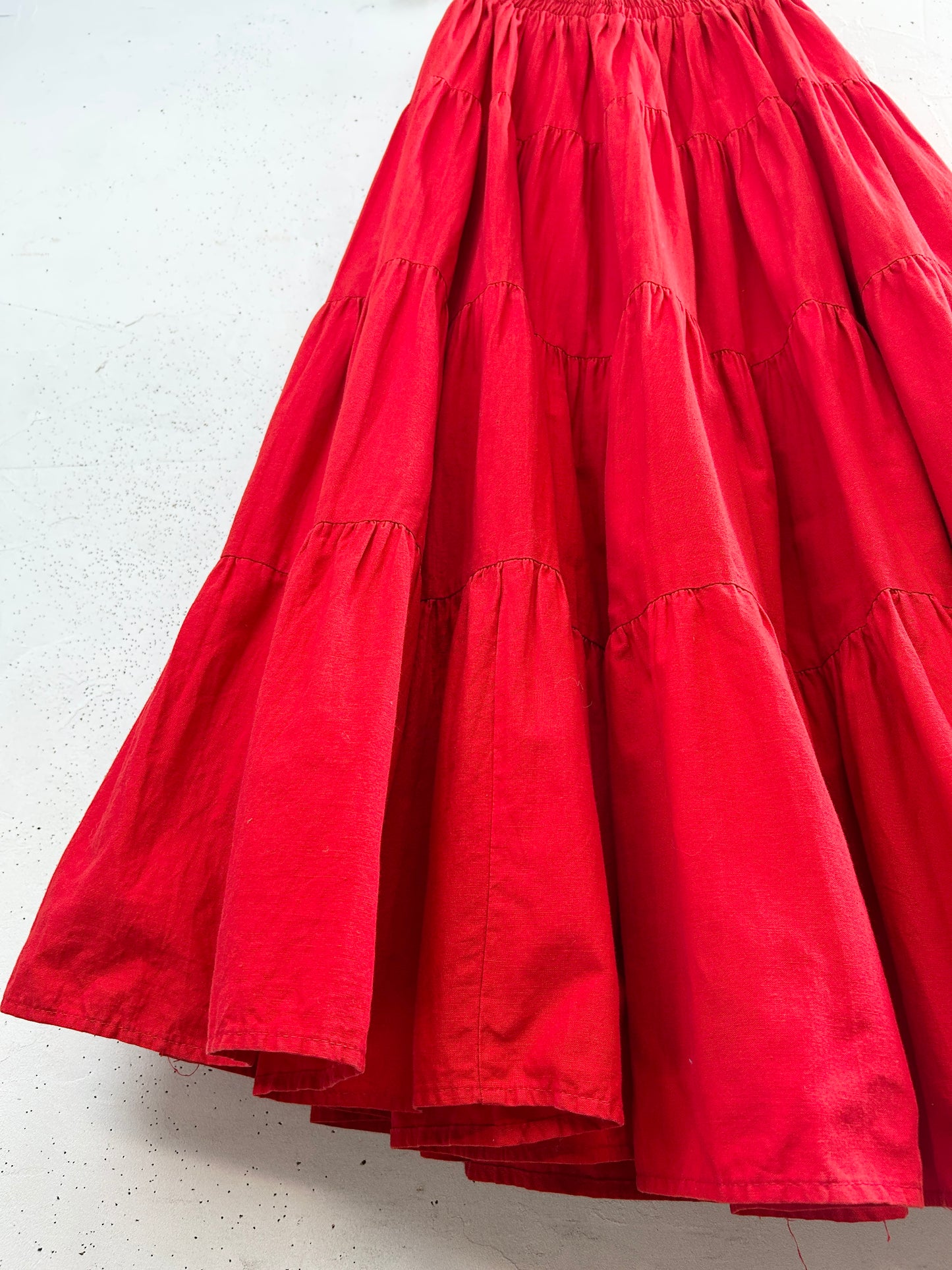 Vintage Tiered Skirt 〜Circle T〜 [G33057]