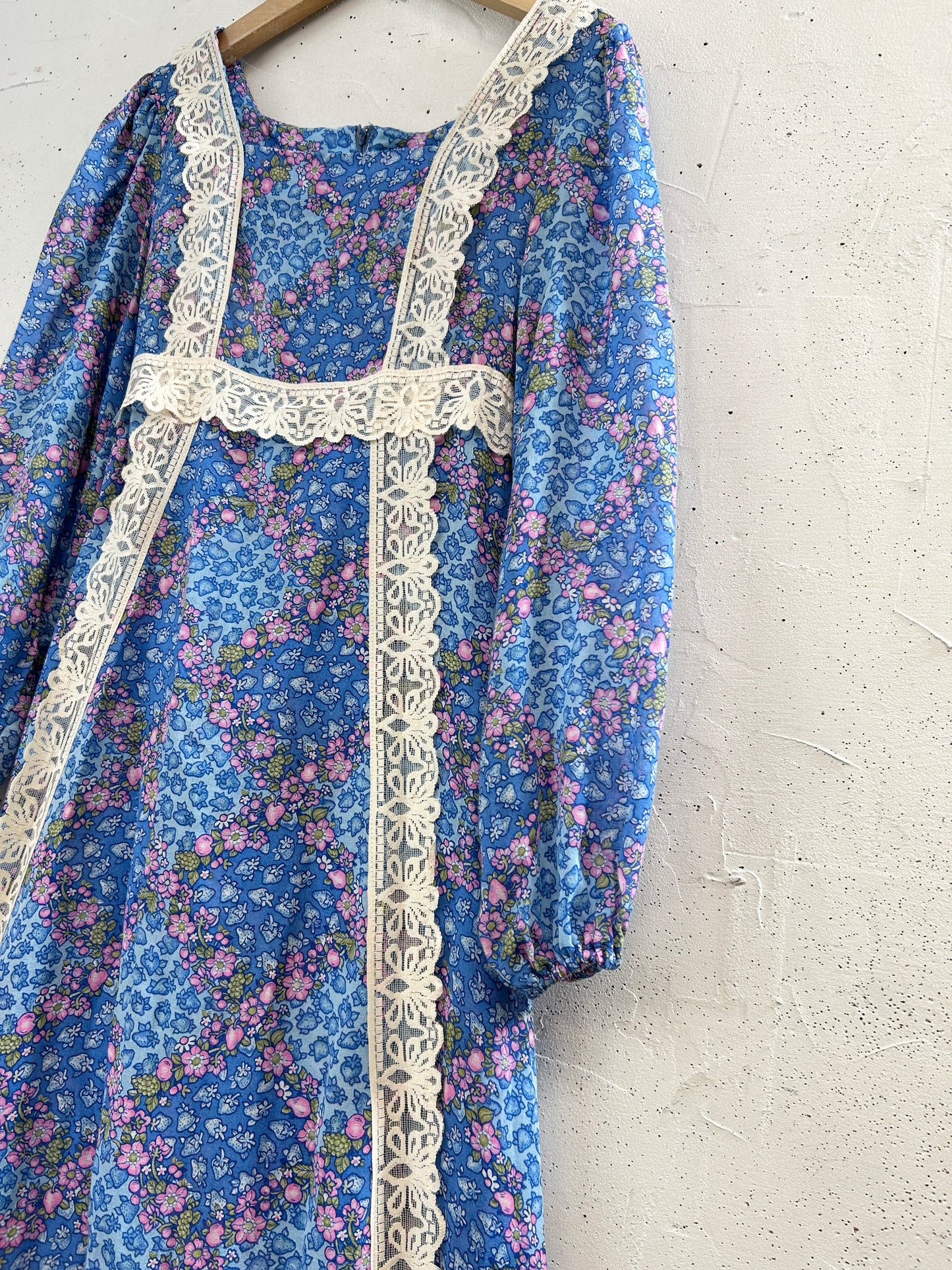 '70s Vintage Dress Berry Berry Berry [G33179]